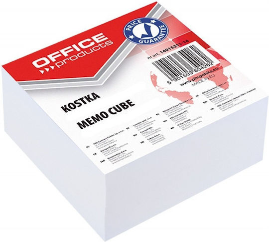 Office Products Hârtii de Notițe în Cub Albe 8.5x8.55buc