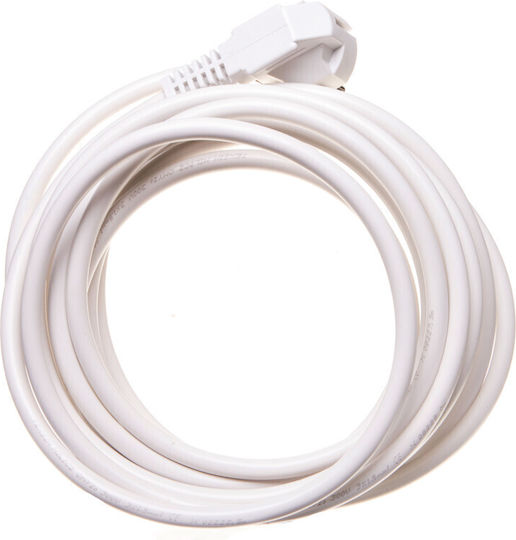 Elektro Plast Netzkabel mit Durchmesser 3x1.5mm² in Weiß Farbe 1m 1Stück