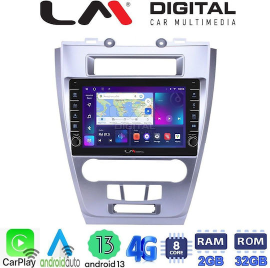 Car Audio System for Ford Fusion 2012>2017 (Bluetooth/USB/WiFi/GPS/Apple-Carplay/Android-Auto)