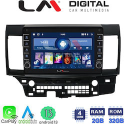 LM Digital Car-Audiosystem für Mitsubishi Lancer 2008> (Bluetooth/USB/WiFi/GPS/Android-Auto)