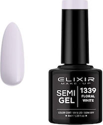 Elixir Semigel Semipermanent Lac de Unghii Flor...