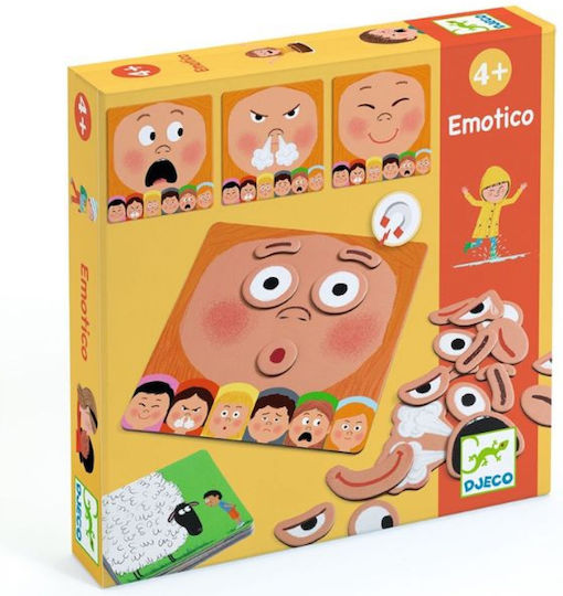 Djeco Παιχνίδι Εκμάθησης Συναισθημάτων Educational Game Knowledge for 4+ years old Years Old