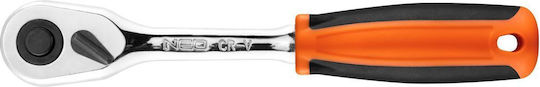 Neo Tools Chei cu clichet cu Patrat 1/4" Lungime 15.5cm.