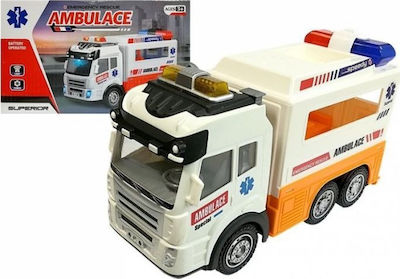 Lean Toys Ambulance Car Ambulance for 3++ Years