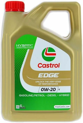 Castrol Edge Car Lubricant 0W-20 4lt