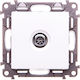 Legrand Valena Life TV-Antenna Front Plate for Power Outlet in Transparent Colour 753351