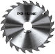 Proline Δίσκος Κοπής Ξύλου με 100 Δόντια 450mm