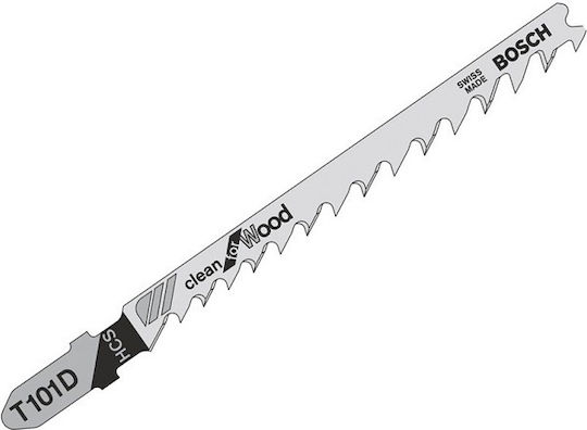 Bosch T101D Jig Saw Blade for Wood 100mm 100pcs 2608637877