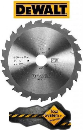 Dewalt DT4310 Disc de tăiere Lemn 1buc