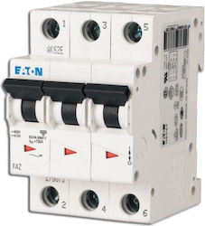 Eaton Automatic Circuit Breaker 6A Triple-pole 278841