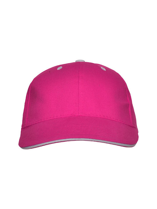 Roly Παιδικό Καπέλο Jockey Υφασμάτινο Ροζ