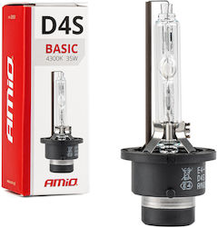 AMiO Lampen Auto Basic D4S Xenon 4300K Naturweiß 35W 1Stück