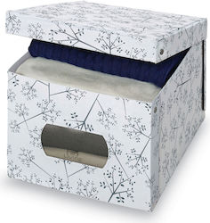 Domopak Living Plastic Storage Box with Lid White 42x50x31cm 1pcs