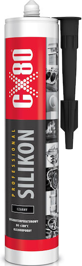 Elektro Plast Σφραγιστική Σιλικόνη Μαύρη 310ml
