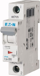 Eaton Automatic Circuit Breaker 16A Single-pole 242180