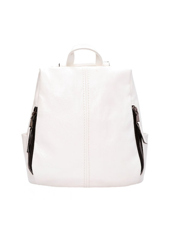 Bag to Bag Damen Tasche Rucksack Weiß