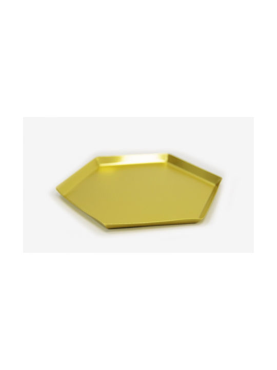 Faitakis Pack F0621414-3976 Gold Metallisch Dekorative Tabletts