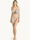 NBB Lingerie Дантелен Комплект Дамско Бельо Bralette с Плъзгащ се Бял