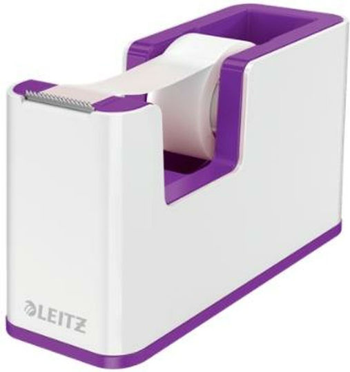 Leitz Βάση με Σελοτέιπ 5.1mm x 7.6m Λευκό