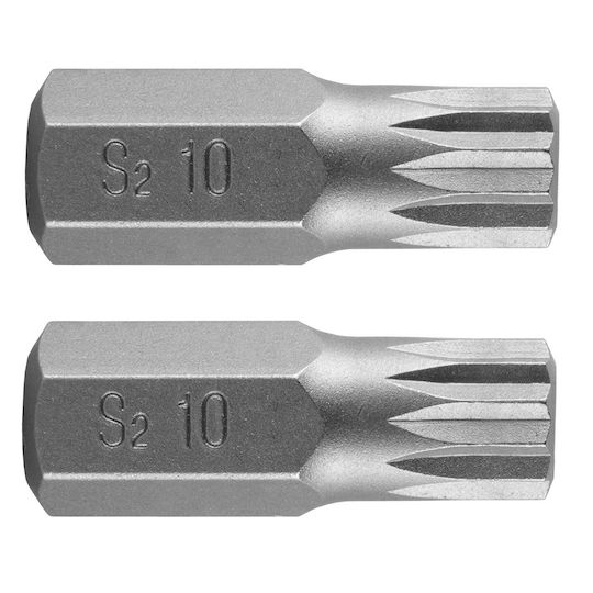 Neo Tools Σετ 2 Μύτες Κατσαβιδιού Mm