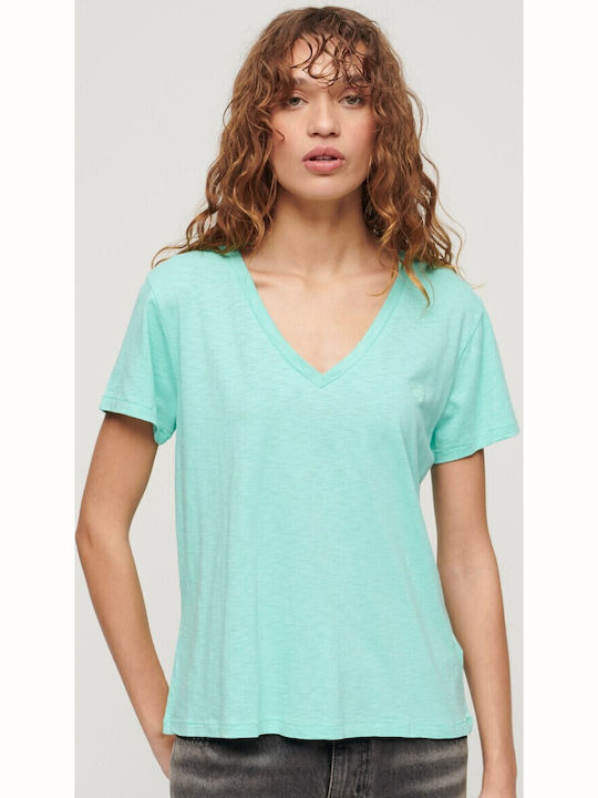 Superdry D2 Women's T-shirt Aqua