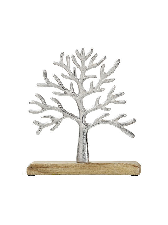 ArteLibre Decorative Tree made of Metallic 23x5x26cm 1pcs