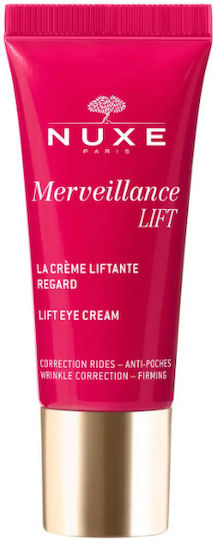 Nuxe Merveillance Lift Eye Cream for Anti-Aging Dark Circles Eye Bags and Firming 15ml