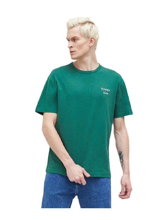 Tommy Hilfiger Ανδρική Μπλούζα Κοντομάνικη Πράσινο