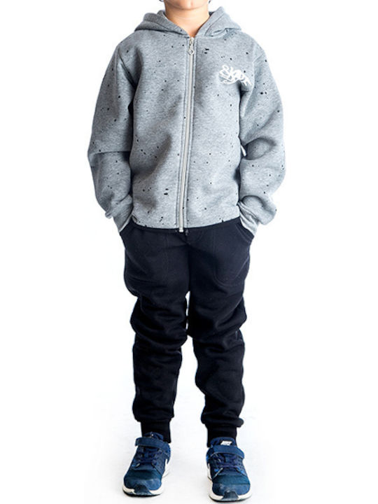 Joyce Kids Sweatpants Set Grey 2pcs