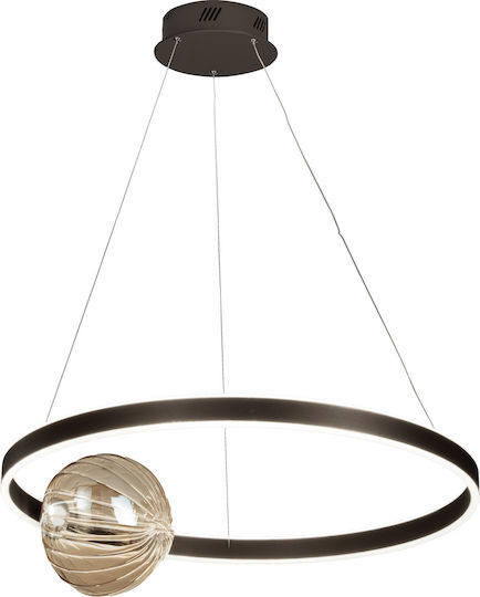 Ondaluce Pendant Light Black Ball