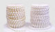 Craft Beads White 1pcs 8mm