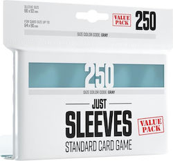 Gamegenic Just Card Sleeves Standard Size 250τμ...