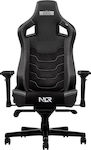 Next Level Racing NLR-G005 Καρέκλα Gaming Δερματίνης με Ρυθμιζόμενα Μπράτσα Μαύρη