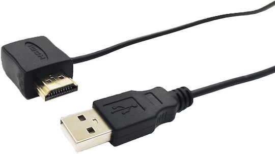 Vivolink HDMI Cable Male - USB-A Male Length 3m Black