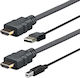 Vivolink Cable HDMI male - HDMI male / USB-A male 4m Μαύρο