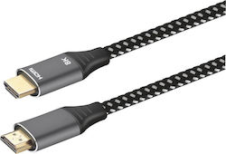 Art AL-06 HDMI male - HDMI male 1.5m Μαύρο