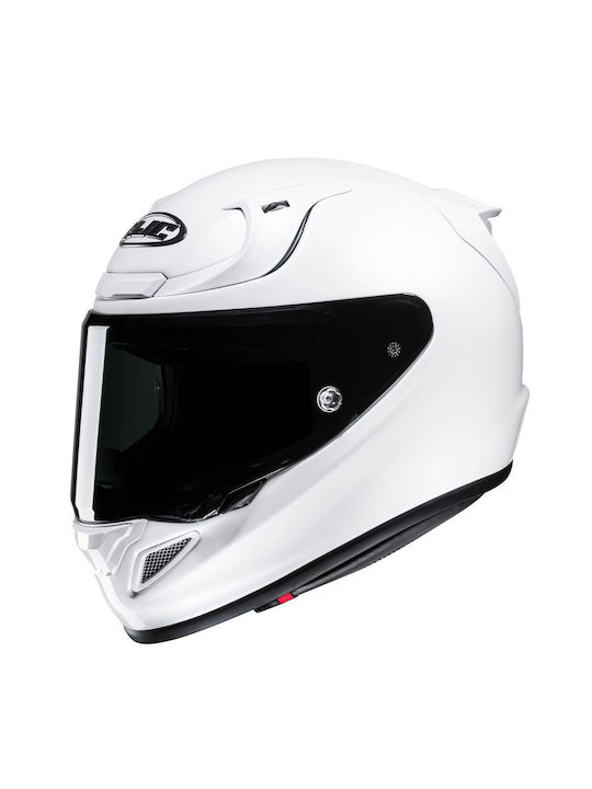 HJC R-PHA 12 Pearl White Κράνος Μηχανής Full Face ECE 22.06 με Sunvisor