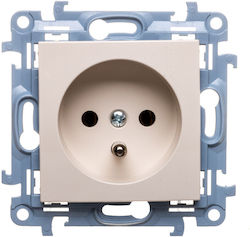 Kontakt-Simon Power Socket Ecru 1pcs