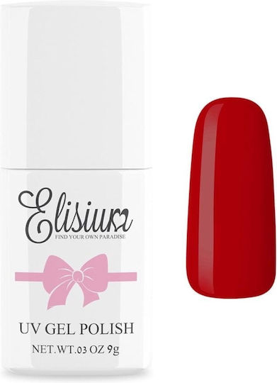 Elisium Semipermanent Lac de Unghii hot red 031 8ml