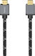 HAMA HDMI 2.1 Ултра Висока Скорост 48Gbps 4K 120Hz HDR VRR HDMI Кабел HDMI Мъжки - HDMI Мъжки 3м Сив