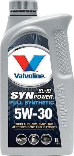 Valvoline Synpower Xtreme XL-III Συνθετικό Λάδι Αυτοκινήτου 5W-30 1lt