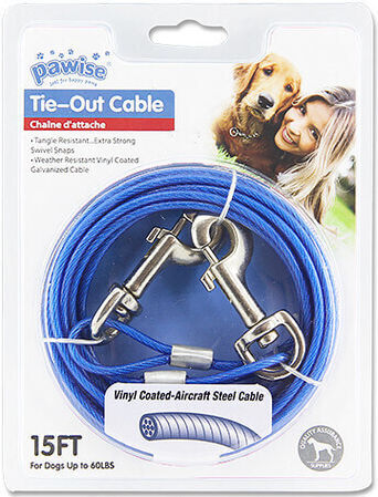 Pawise Dog Leash/Lead Chain in Red color 4.5m up to 60kg