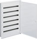Hager Wall mounted 36-Elements Fuse Box with 6 Rows