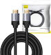 Baseus Enjoyment HDMI 2.0 Premium High Speed 4K 60Hz HDR Cable HDMI Male - HDMI Male 2m Gray