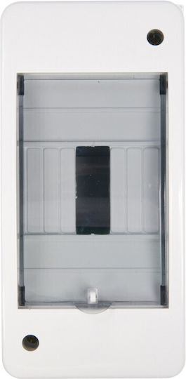 Elektro Plast Wall mounted 4-Elements Fuse Box with 1 Row W87xH198xD84mm