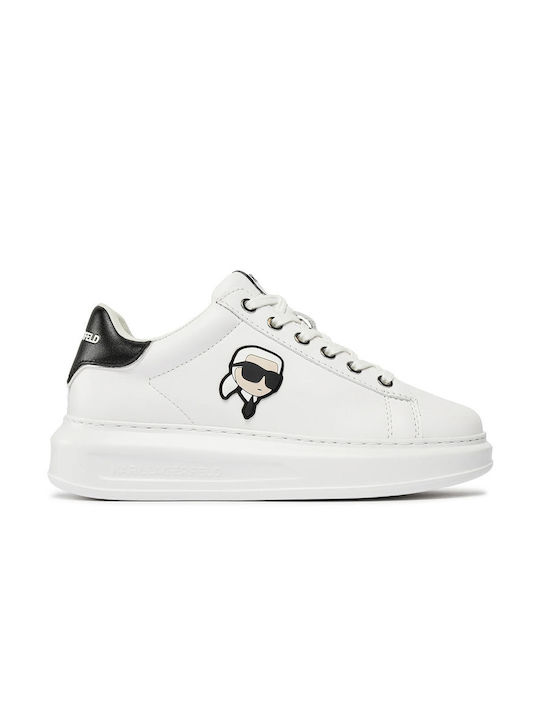 Karl Lagerfeld Γυναικεία Sneakers Λευκά