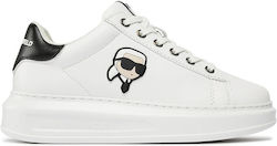 Karl Lagerfeld Kapri Сникърси Бели