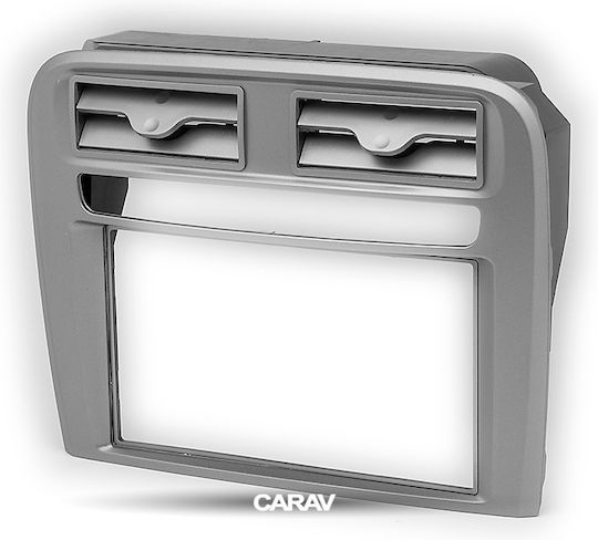 CARAV Industries Inc. DIN Fascia Panels 2 Din for Fiat Grande Punto 2006 2010