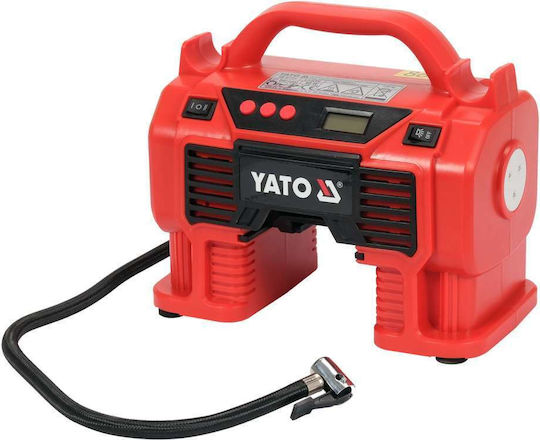 Yato Car Tire Pump with Cable 18V