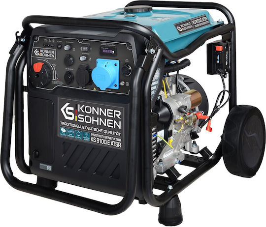 Könner & Söhnen Atsr Γεννήτρια Inverter Βενζίνης Τετράχρονη με Αυτόματη Μίζα και Ρόδες